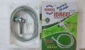 Idrees Muslim Shower CP Brass Toilet Shower - Shower + Hose Chain 100 CM ( 5 Years Warranty). 