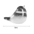 Glass Bird Barometer Handcrafted Bird Shape Weather Forecaster Barometer for Accurate Sunny Cloudy Day Predictions 30ml Bird-shaped Barometer. 
