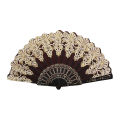 Hand Held Fan Fashion Chinese Retro Folding Fan. 