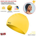 Swimming Cap For Kids Silicone Fun Swim Caps for Swimmers, Waterproof Swim Hat Cap Men Women Water Proof Ear Protection Bathing Silicone Cap Swimming Pool Hat Swimmers Long Hair Cap. 