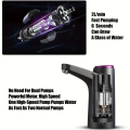 The Automatic Electric Water Dispenser Pump provides a hassle-free way to dispense purified water with a single press. Featuring a rechargeable, pressure-charging system, it’s portable, easy to use, and perfect for home or office use.. 