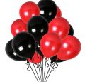 Black & White 40 Balloons Pack For Birthday & Anniversary Baloons Decoration - Party & Wedding Decoration. 