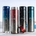 Imported Temperature Water Bottle Temperature Display Vacuum Insulated Water Bottle 500ML, Thermos Flask Stainless Steel Coffee Cup Thermal Mugs Hot And Cold Water Bottle School Kids Water Bottle. 