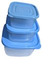 Airtight Food Container Set | 3 PCS | 500ml + 700ml + 1600ml | BPA-Free & Leak-Proof. 