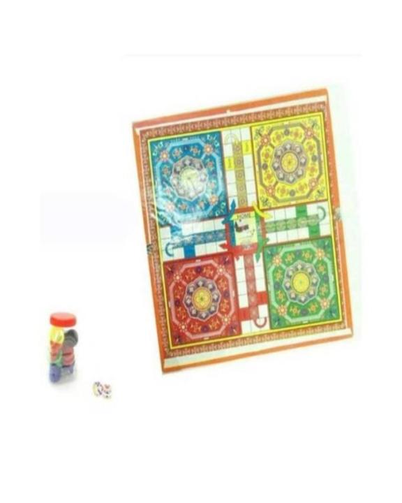 Ludo Board With Pieces