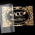 3D UV Transfer Stickers Personalise LOGO Custom Metal Shine Letter Transfering Labels,Custom Stickers,DIY logo. 