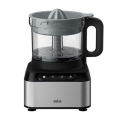 Braun Household  800W,  Si Purease 12 In 1 Food Processor,2.1L Bowl, Metal Design, Black FP3235. 