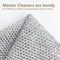 10 pcs Wire Cloth for Dish Washing Kitchen Cleaning Cloth Non-stick Oil Dish Clean Towel Washing Rags Household Cleaning Accessories Dish Clean Wire Clothes. 