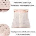 Women's Breathable Waist Shaper Trainer Tummy Slim Shapewear Corset Girdle Postpartum Belly Fat Control wrap Belt for Gym Exercise Body Shaper with Adjustable Hooks. 