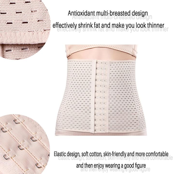 Women's%20Breathable%20Waist%20Shaper%20Trainer%20Tummy%20Slim%20Shapewear%20Corset%20Girdle%20Postpartum%20Belly%20Fat%20Control%20wrap%20Belt%20for%20Gym%20Exercise%20Body%20Shaper%20with%20Adjustable%20Hooks%20-%20Image%208