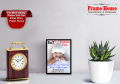 Customized Photo with PVC Frames, Wall Decoration Photo Frame, Wall Art Hanging Single Rectangular Vertical & Horizontal Frame Home Decoration Picture Gallery for Living Room Study Room: Frame House 0.5-p. 