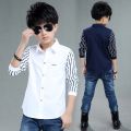 Boy Shirts Children's Shirt Long Sleeve Kids Tops Boys Clothing. 