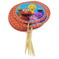 Sesame Street Cupcake Topper - 2.5 Inch - Sesame Street Themed Party - Multicolor - Unisex - Pack Of 10. 