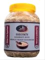 Brown Basmatti Rice - Whole grain rice with the inedible outer hull removed (Unpolished and unprocessed) 850 Gram Pack. 