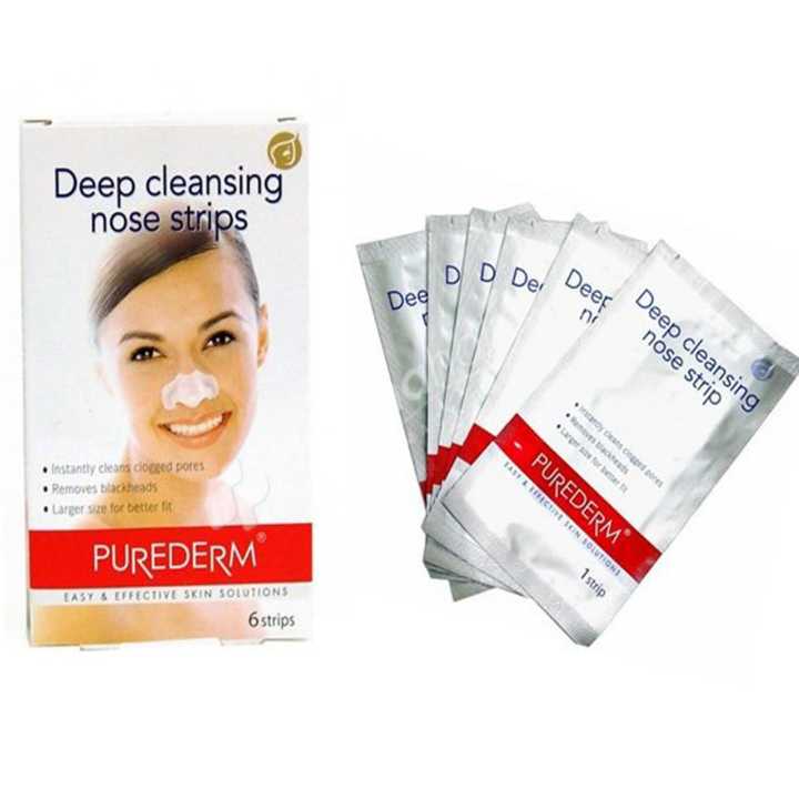 PUREDERM%20Deep%20Cleansing%20Nose%20Strips%20-%20Easy%20&%20Effective%20Skin%20Solutions,%20Pack%20of%206%20Strips%20for%20Pore%20Perfection%20-%20Image%203