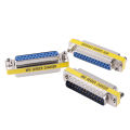 DB25 D-Sub 25pin Connectors Mini Gender Changer Adapter RS232 Serial Connector. 