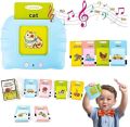 Talking Flash Cards Learning Toy – English Speaking Educational Device with 112 Double-Sided Cards – Fun Spelling & Vocabulary Game for Toddlers & Kids Ages 2-8 – Preschool Learning Gift for Boys & Girls. 