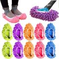 1 Pair Mop Slippers for Floor Cleaning Washable Shoes Cover Soft Microfiber Dust Mops Mop Socks Reusable for Women Men Kids Foot Dust Hair Cleaners Sweeping House Office Bathroom Kitchen. 