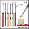 Rechargeable Electric USB Lighter Stove Lighter Long Neck Led Best Quality With Metal Flexible Wire Arc For Kitchen Stove, BBQ, Candle Lighter, Camping. Birthday Candles Electric Lighter. 