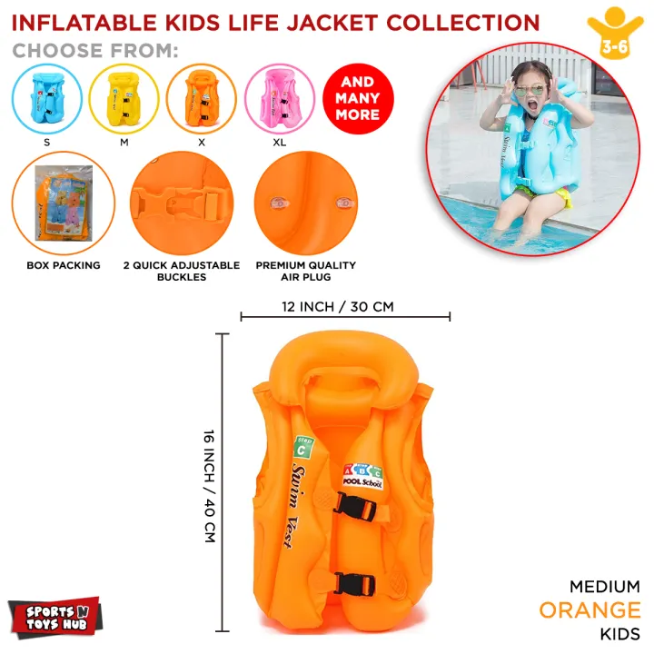 Inflatable%20Kid's%20Life%20Jacket%20Summer%20Collection,%20Life%20Vest%20Swimming,%20Boating,%20Rafting,%20Beach,%20Water%20Sports,%20Safety,%20Portable,%202%20Quick%20Adjustable%20Buckle,%20Fun%20Play%20Game%20Waters%20Swim,%20Premium%20Quality%20Air%20Plug%20For%20Girls,%20Boys,%20Children's%20Life%20-%20Image%202