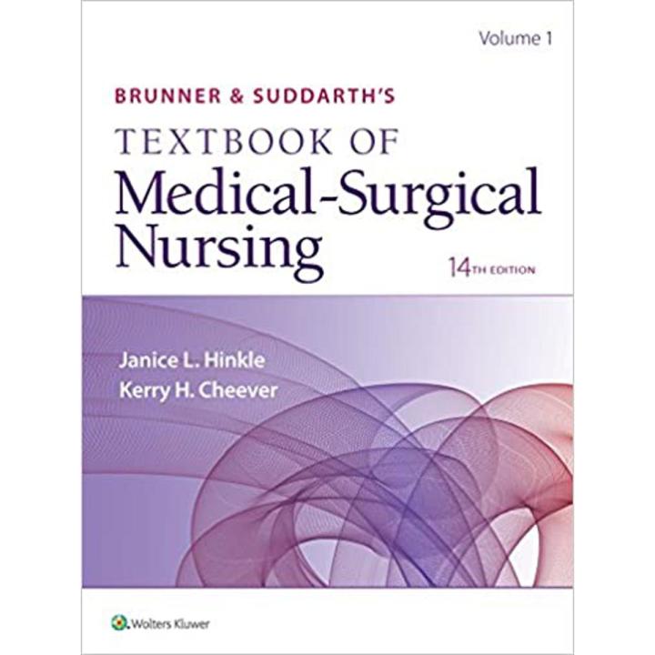 Text Book Of Medical Surgical Nursing Brunner & Suddarth's Volume 1+2 (2books) Set Low Price Edition Latest Edition