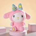 [Ready Stock] Hello Kitty Kuromi Plush Doll Toys Lolita Princess Dress Melody Cute Little Devil Ragdoll Gift Soft. 