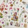 6 Sheets Classical Princess Fairy Tale Adhesive Stickers Decorative Album Diary Stick Label Paper Kids Gift. 