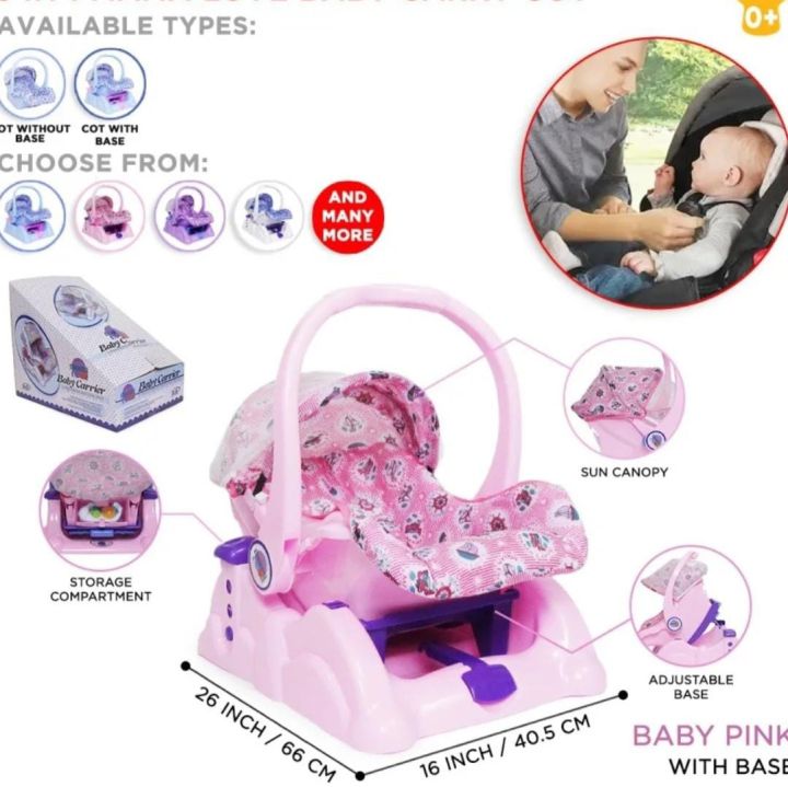 Mama Love Baby Carry Carry Cot With Net