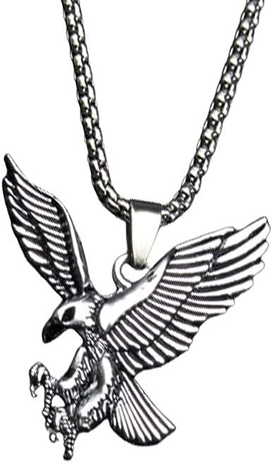 Stainless%20Steel%20%20Eagle%20Necklace%20Fly%20%20Falcon%20Pendant%20Necklace%C2%A0for%C2%A0Women%20-%20Image%203