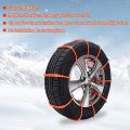Emergency Anti-Skid Tire Snow Chains - 10Pcs. 