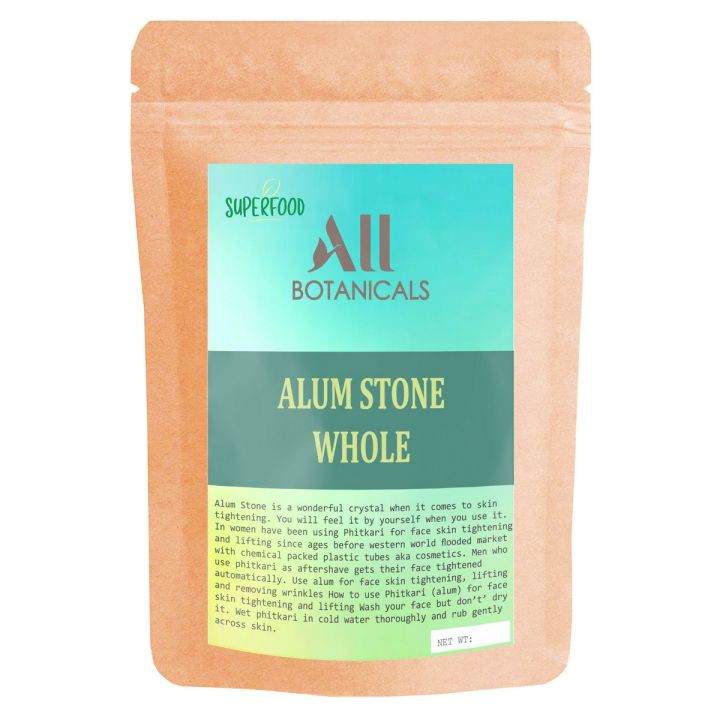 Organic Alum stone whole 300gm