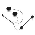 Helmet Microphone Noise Reduction Clear Easy Installation Helmet Bluetooth-compatible Headset Microphone for Motorcycle. 