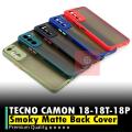 Tecno Camon 18 | Tecno Camon 18T | Tecno Camon 18P Back Cover Smok Matte Armor Defender Case Camera Protection Cover For Tecno Camon 18 | Tecno Camon 18T | Tecno Camon 18P. 