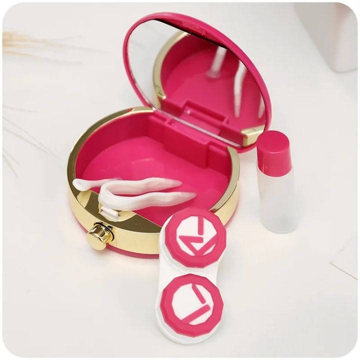 Contact%20Lens%20Case%20Clutch/Perfume%20Bottle%20Shape%20Travel%20Kit%20Portable%20Solid%20Color%20Lens%20Cover%20Container%20Beauty%20Pupil%20Storage%20Soaking%20Box%20Eyewear%20Accessories%20-%20Image%204