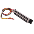 Mini Dual 12 Level Indicator VU Meter Stereo Amplifier Board Adjustable Light Speed Board with Mode, DIY KITS. 