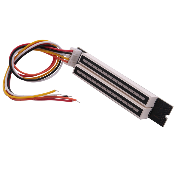 Mini Dual 12 Level Indicator VU Meter Stereo Amplifier Board Adjustable Light Speed Board with Mode, DIY KITS