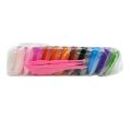 non-toxic self sealing bag dry polymer clay 12 pcs. 