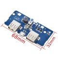Dual USB 5V 2A Power Kit Charging Module For 18650 Battery In Pakistan. 