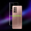 Samsung Galaxy Z Fold 2 Front & Back Clear Hydrogel film Jelly Protector. 