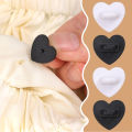 50/100Pcs Plastic Heart Shape Snap Buttons Fasteners Quilt Cover Sheet Button DIY Accessory. 