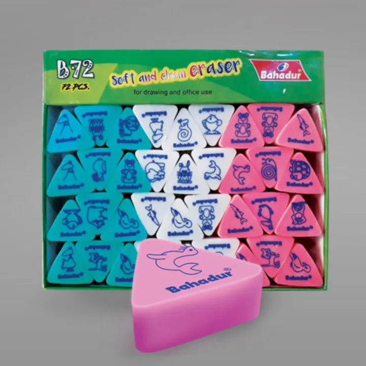 B-72%20Triangle%20Eraser%2072pcs/Box-%20Erasers-%20Rubber%20-%20Image%207