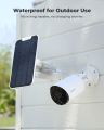 REOLINK Argus Eco+SP - 2K Solar WiFi Security Cameras Outdoor Wireless, No Hub Needed, 3MP Night Vision, Human/Vehicle Detection, Solar Powered Wireless Home Security Camera Works with Alexa. 