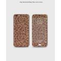 Oppo F1S Phone Skin Front Back And Sides Pink Glitter Leopard Texture Skin. 