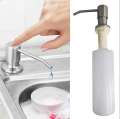 Kitchen Sink Liquid Soap Dispenser Pump Stainless Steel 350ML. 