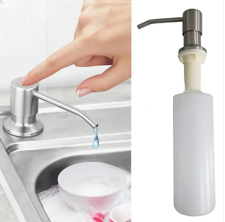 Kitchen%20Sink%20Liquid%20Soap%20Dispenser%20Pump%20Stainless%20Steel%20350ML%20-%20Image%202