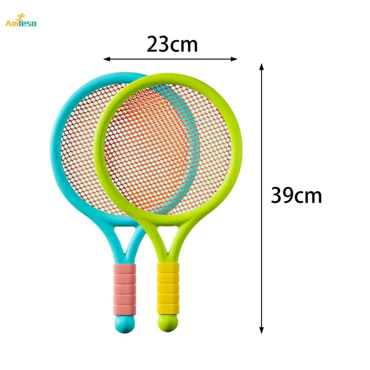 Kids%20Badminton%20Tennis%20Set%20Game%20Tennis%20Racquets%20Set%20for%20Beach%20Toys%20Girls%20-%20Image%206