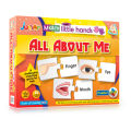 Match With Little Hands Learning Activity PUZZLE of “ALL ABOUT ME” Jigsaw Puzzle. 