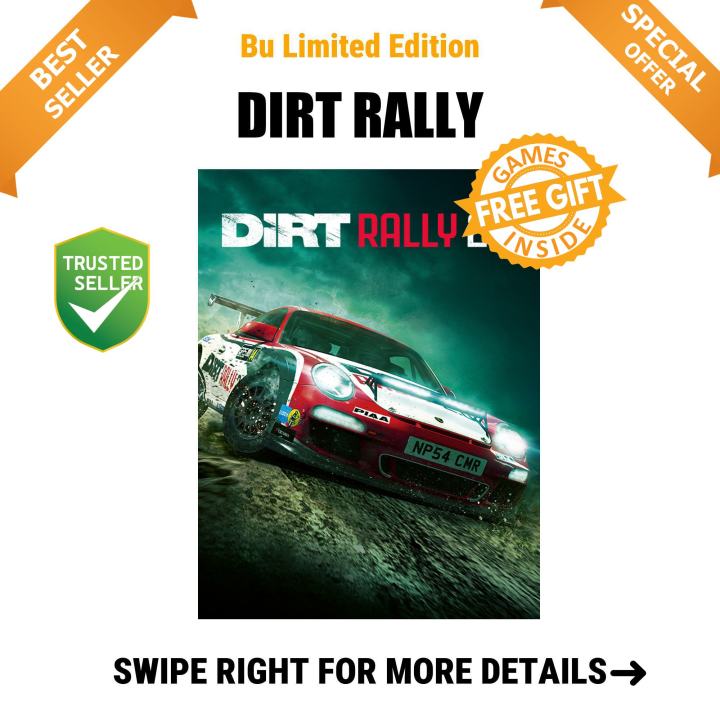DIRT RALLY - GAME FOR PC (GOOGLE DRIVE/ MEDIAFIRE) - QR CODE