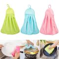 All-New Multipurpose Kitchen Towels Microfiber Cleaning Cloth Kitchen Hanging Towel Soft Absorbent Hand Towel. 