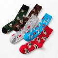 Funky Dog,Pet,Pug,Shiba Inu,Beagle,Buldog Socks Novelty Hosiery Women Ladies Socks Men Unisex Winter Cotton Happy Socks Female. 
